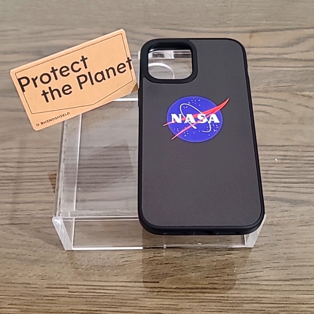 RhinoShield Durable SolidSuit NASA Meatball Logo iPhone 12 Pro Max Phone Case